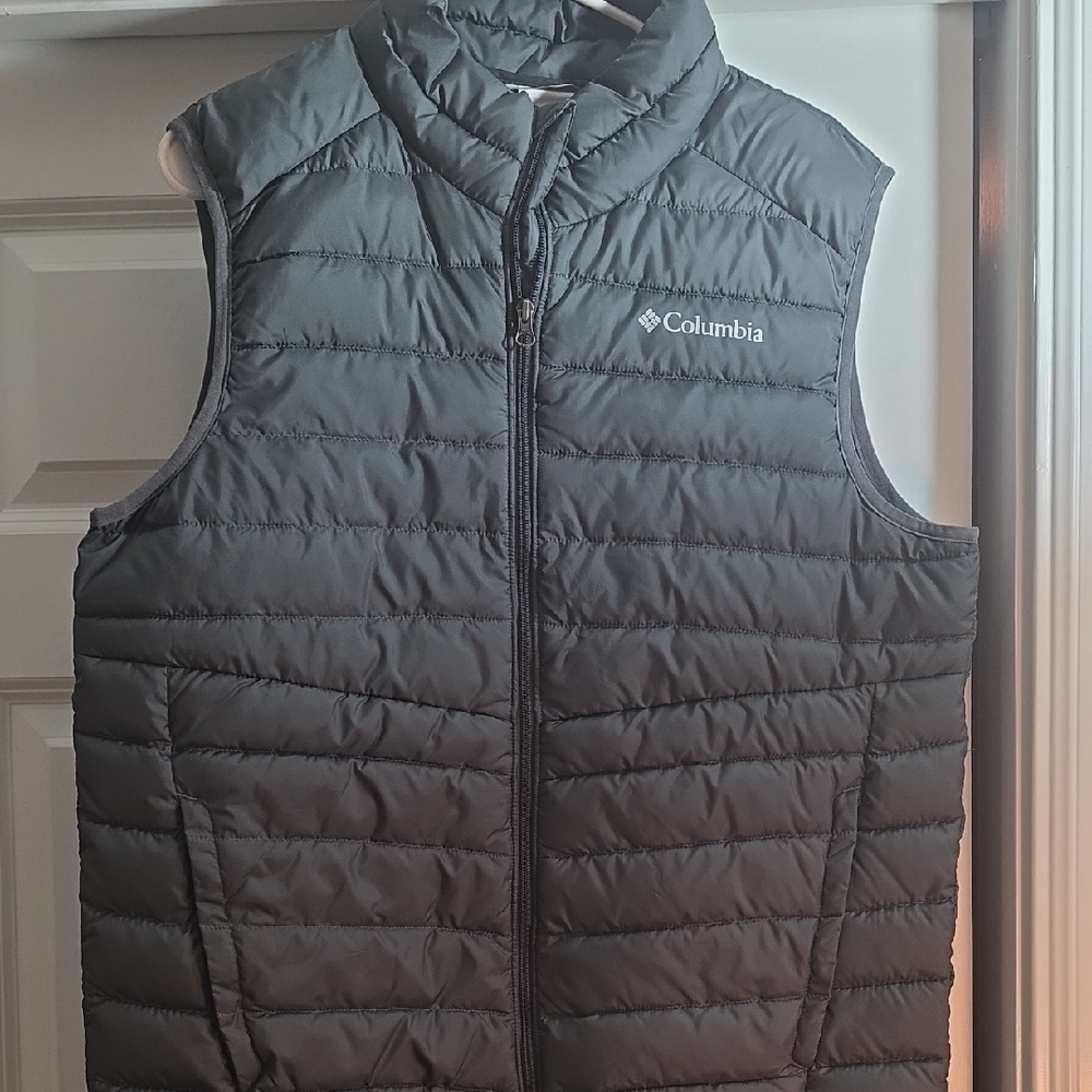 Columbia Charcoal Quilted Vest